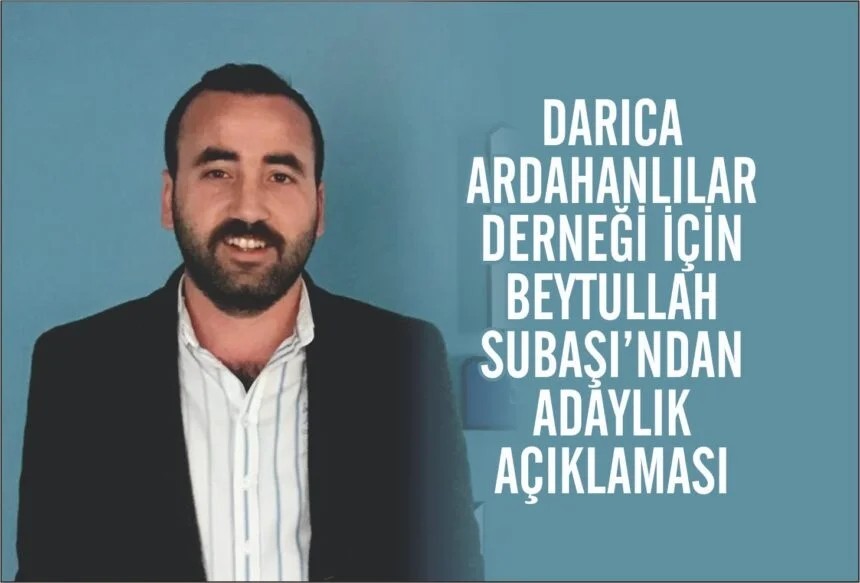 Darıca Ardahanlılar Derneği'nin yaklaşan kongresi öncesinde, derneğin çıtasını yükseltmek ve başarılı çalışmalara imza atmak isteyen...