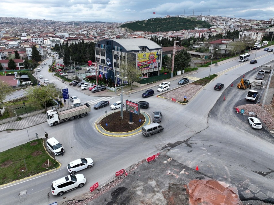 Darıca Trafiğine Nefes Aldıracak Proje: Tuzla ve Battalgazi Kesişiminde Kavşak Mesaisi