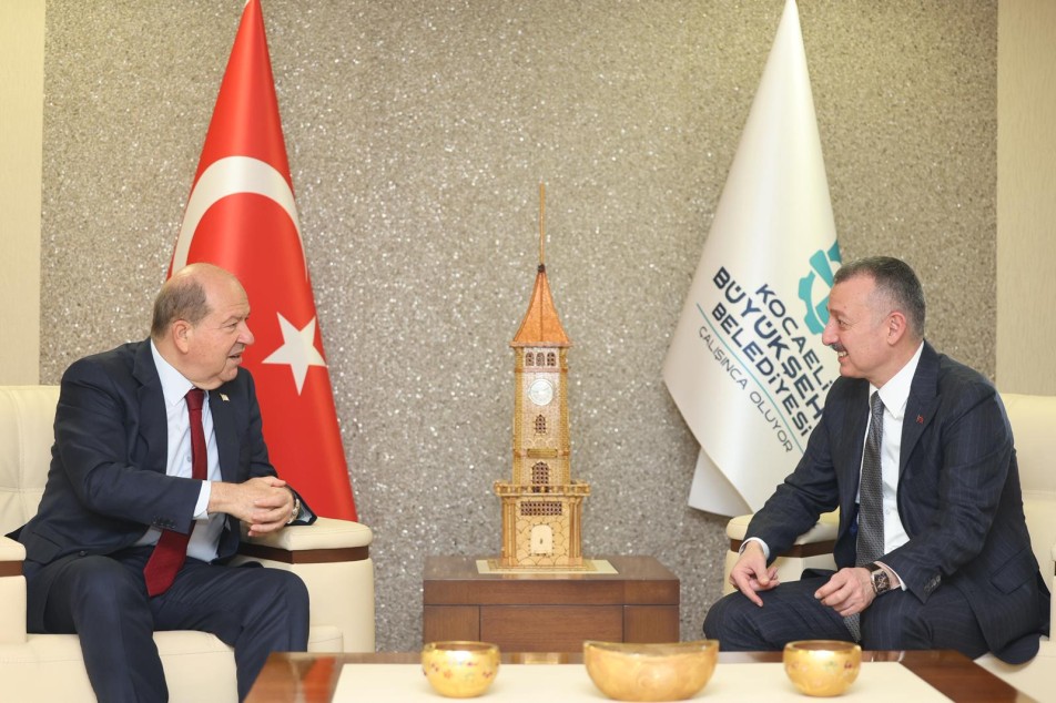 Ersin Tatar Başkan Büyükakın'ın Misafiri Oldu