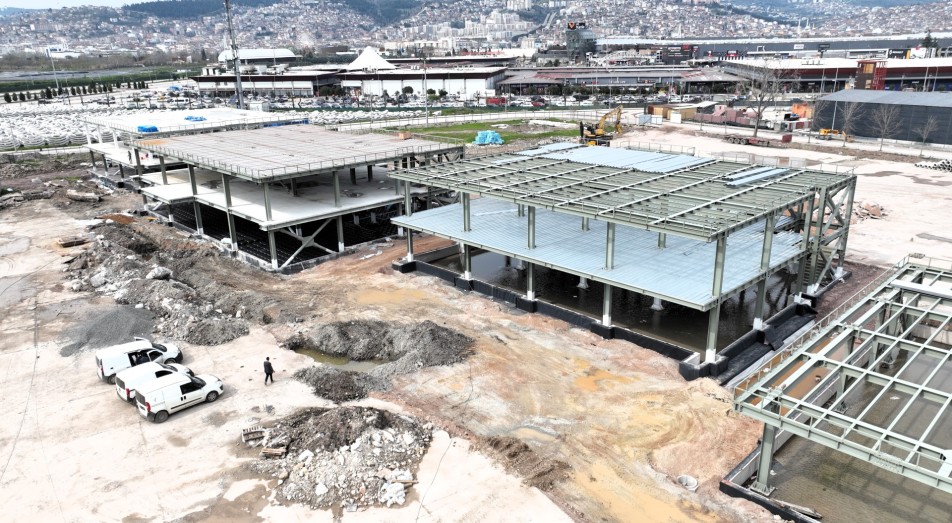 Kocaeli Sosyal Yaşam Merkezi Devleşiyor: Yapılar Görünür Hale Geldi