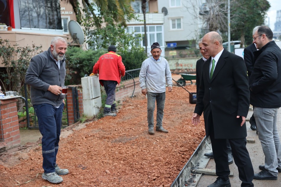 Körfez’de Altyapı Mesaisi
