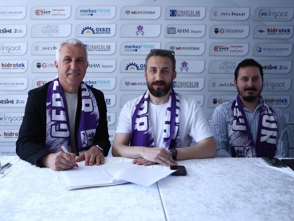Gebzespor'da Besim Durmuş Dönemi Resmen Başladı