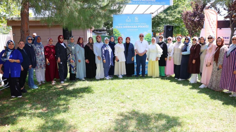 Darıca'da kadınlar yaza merhaba pikniğinde buluştu
