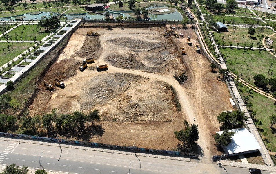 Gebze Millet Bahçesi'nde 10 Bin Kişilik Dev Cami İnşası Başladı