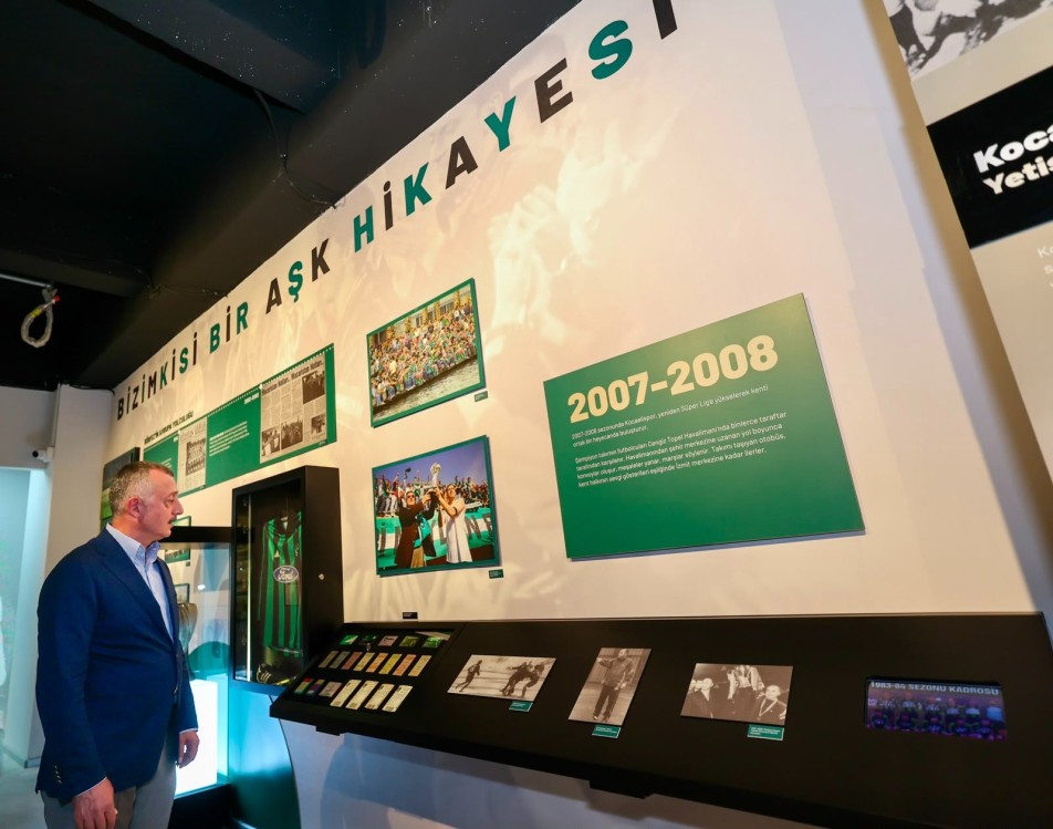 Kocaelispor’un Şanlı Tarihi Bu Müzede Yaşayacak: Başkan Büyükakın Sezon Açılışını İşaret Etti