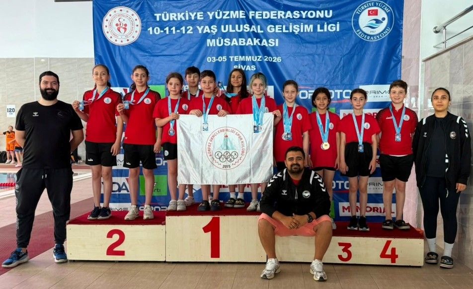Körfez Gençlerbirliği Yüzücülerinden Sivas’ta Madalya Yağmuru
