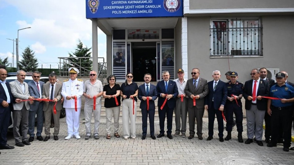 Çayırova'da Şehit Hıdır Canoluk Polis Merkezi hizmete açıldı