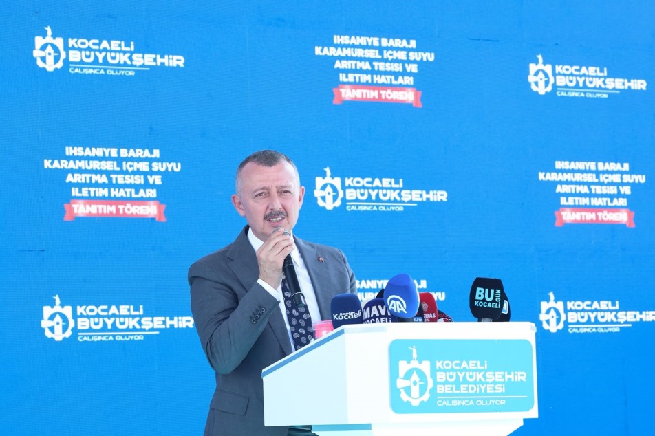 Kocaeli’de İhsaniye Barajı Hizmete Açıldı