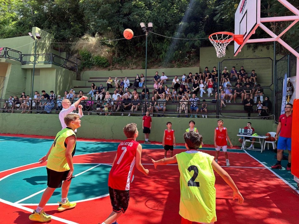Değirmendere Sahilinde Sokak Basketbolu Turnuvası Başladı