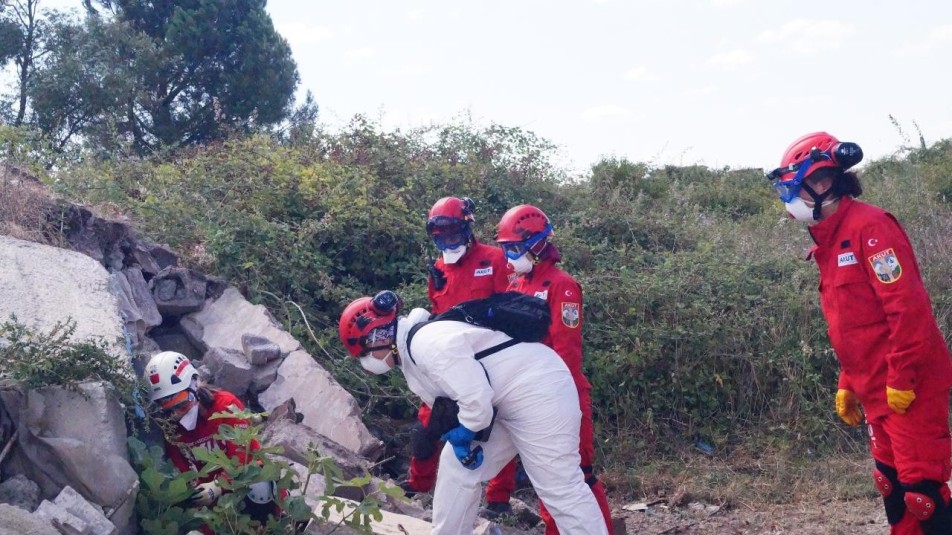 Kocaeli'nde 36 saatlik Kentsel Arama Kurtarma Tatbikatı