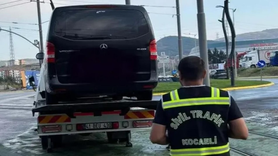 Korsan taşımacılık yapan sürücüye 100 bin TL ceza