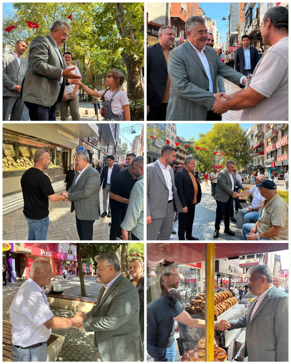Esnaf, vatandaş, teşkilat…Veysel Tipioğlu her yerde!