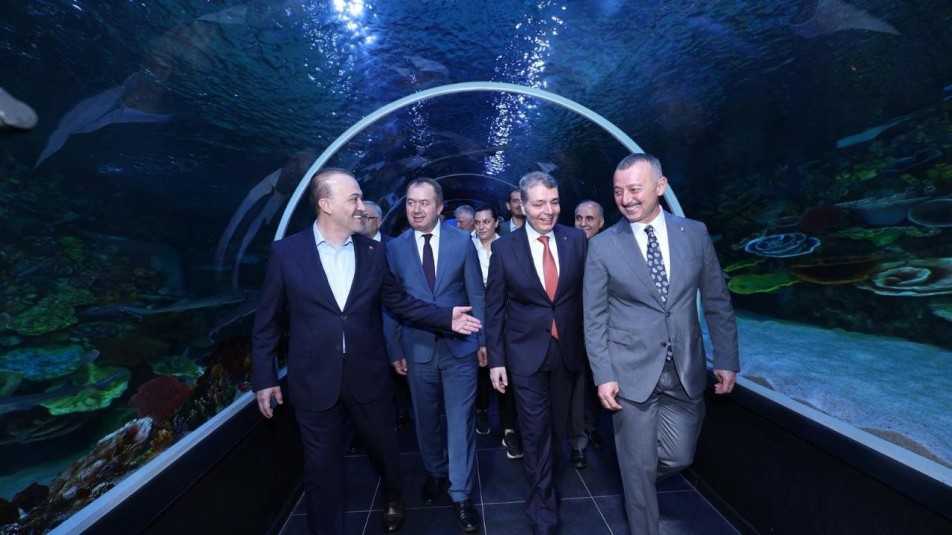 Adli Yıl açılışında, Fuar Park ve Akvaryum gezisi