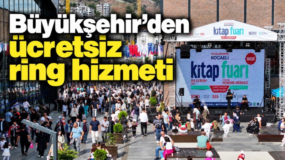 Büyükşehir'den ücretsiz ring hizmeti