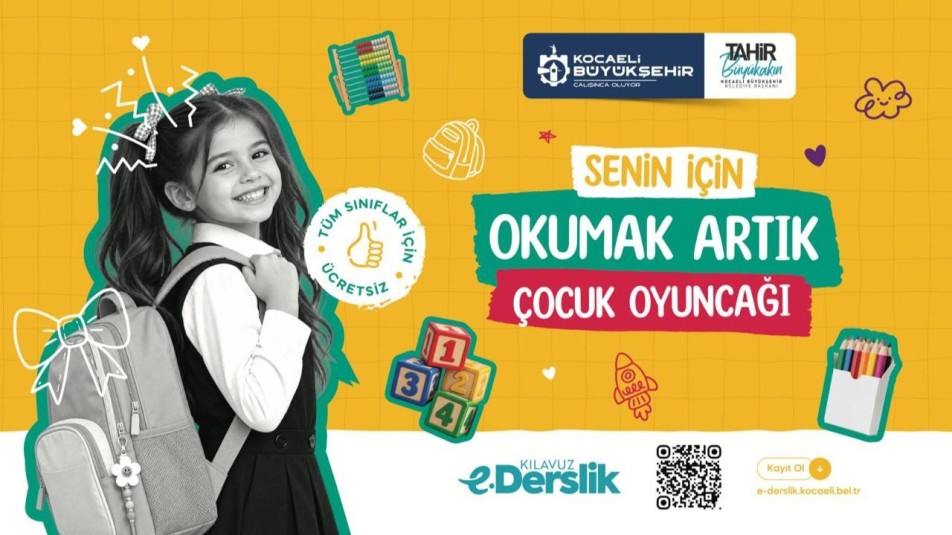 Kocaeli Büyükşehir'den  eğitime ücretsiz dijital destek