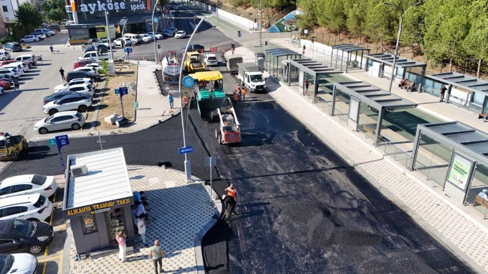 Tramvay güzergâhına Büyükşehir imzası