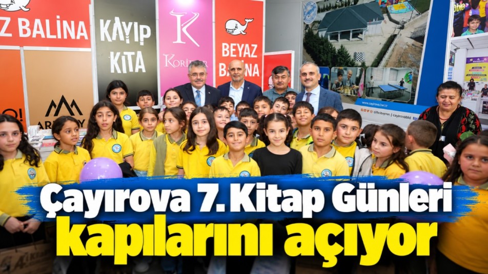 Çayırova 7. Kitap Günleri kapılarını açıyor