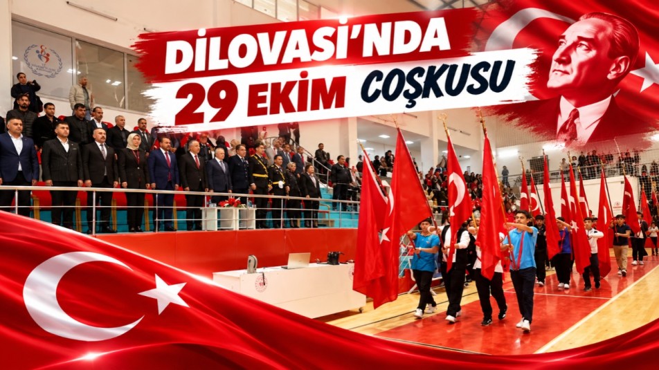 DİLOVASI'NDA 29 EKİM COŞKUSU