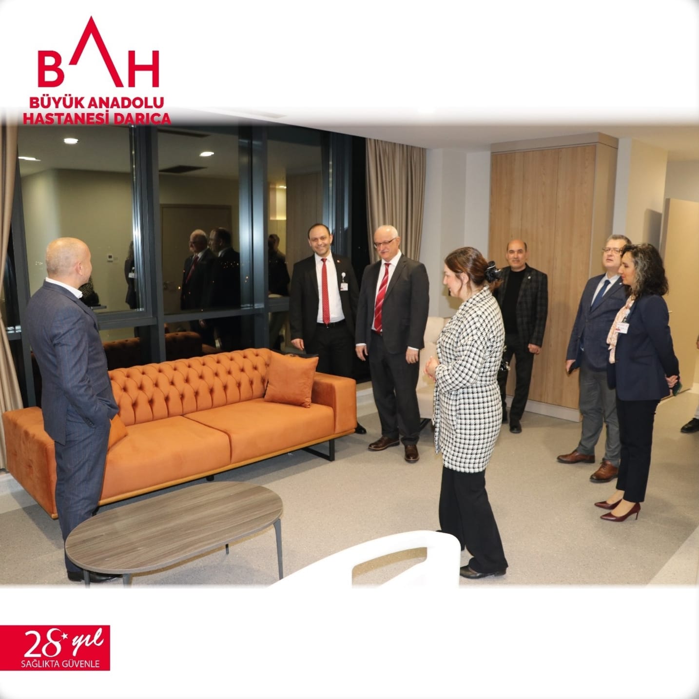 Büyük Anadolu Sağlık (BAH ) Grubu Darıca’ da ki yeni hastanesinde Gebze Ticaret Odası Üyelerini ağırladı.