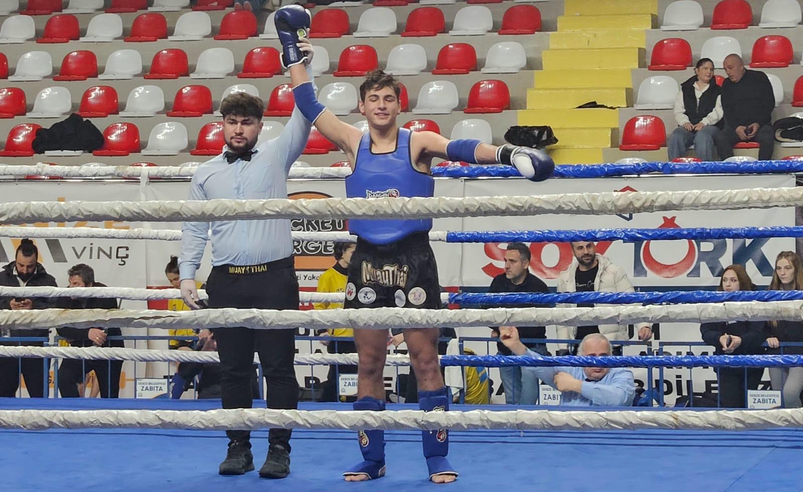 Mehmet Ulusoy, Muaythai Marmara Bölge Şampiyonu Oldu!