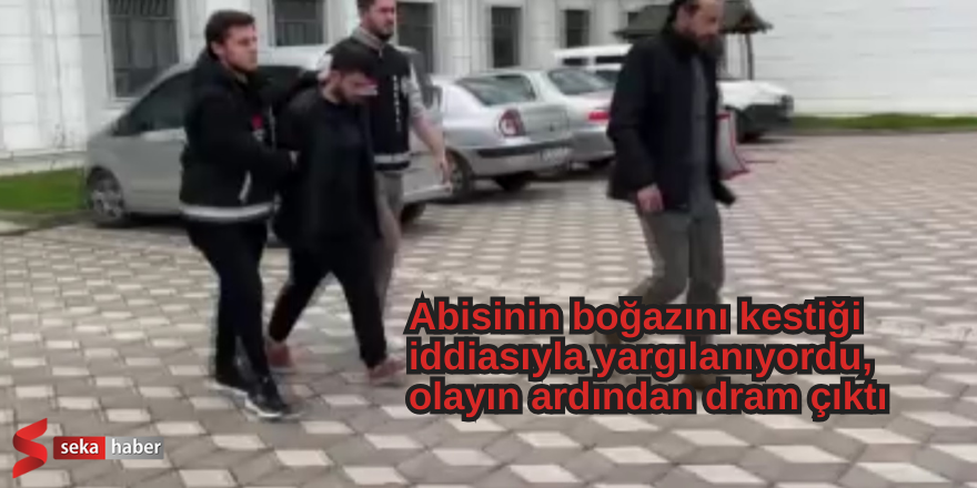 Abisinin boğazını kestiği iddiasıyla yargılanıyordu, olayın ardından dram çıktı