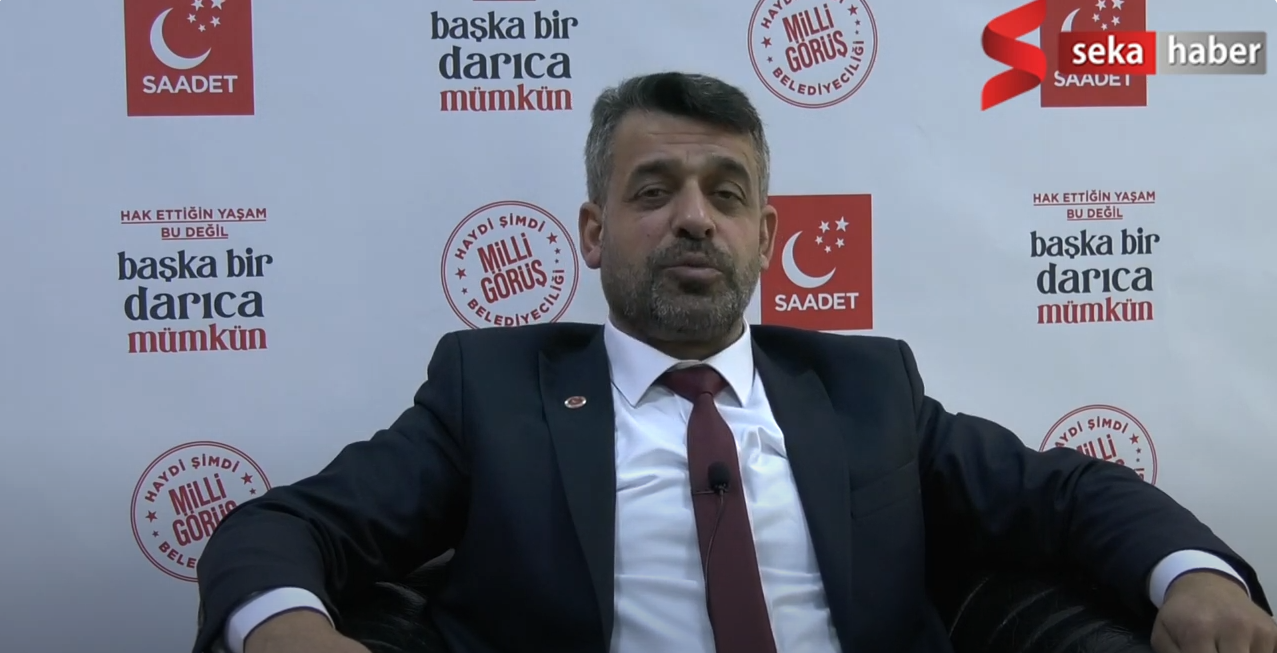 Saadet Partisi Darıca Belediye Başkanı Adayı Selim Çetinkaya'dan Özel Açıklamalar
