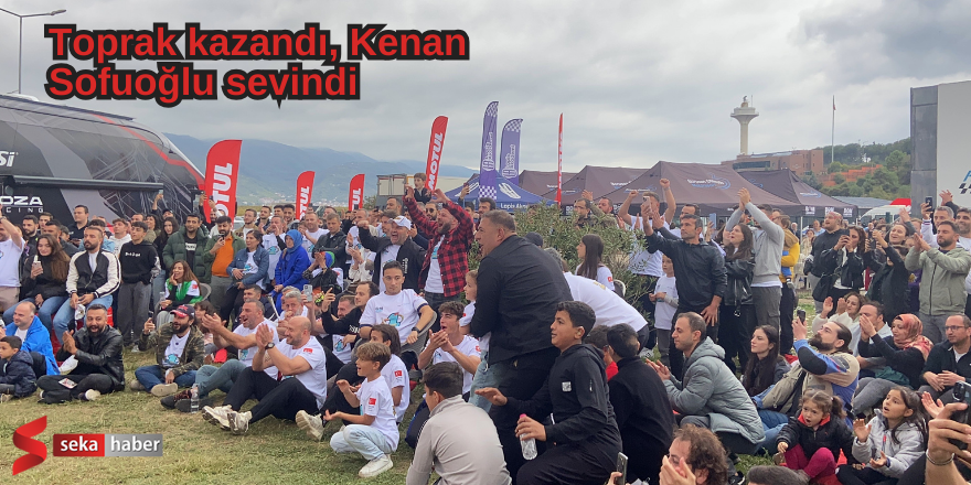 Toprak kazandı, Kenan Sofuoğlu sevindi