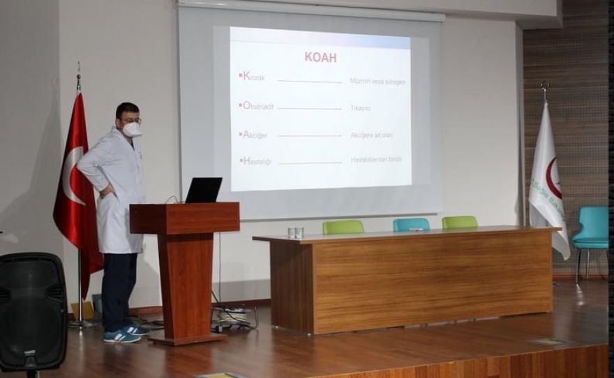 Gebze Fatih Devlet Hastanesi'nde KOAH Farkındalık Eğitimi Verildi