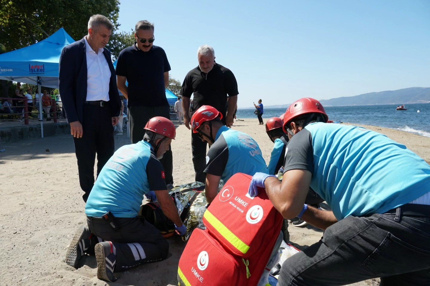 Gölcük’te nefes kesen tatbikat!