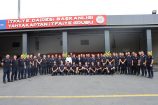 Yangın kahramanlarına moral desteği
