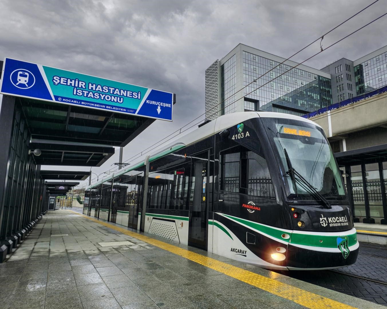 Şehir Hastanesi tramvay hattı 1.8 milyon yolcu taşıdı