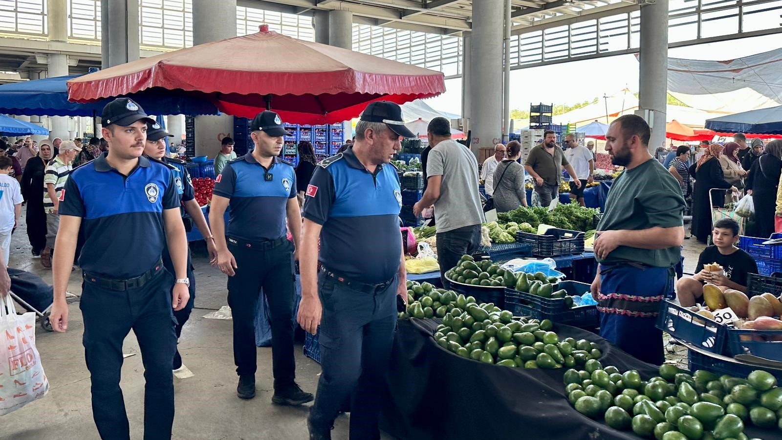 artılar şaşmıyor, pazarlarda denetimler sürüyor