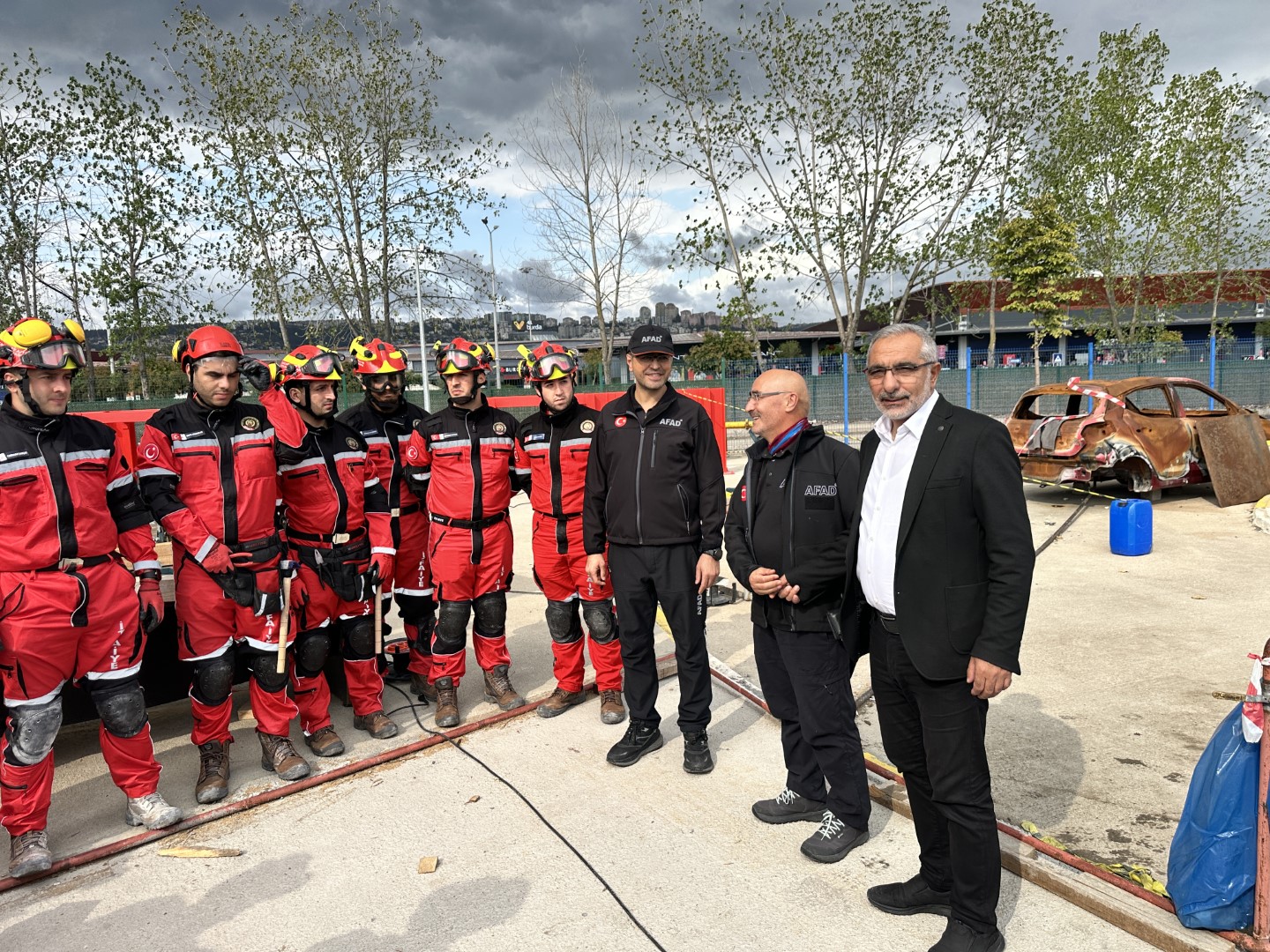 Kocaeli İtfaiyesi ile AFAD’dan Ortak Eğitim