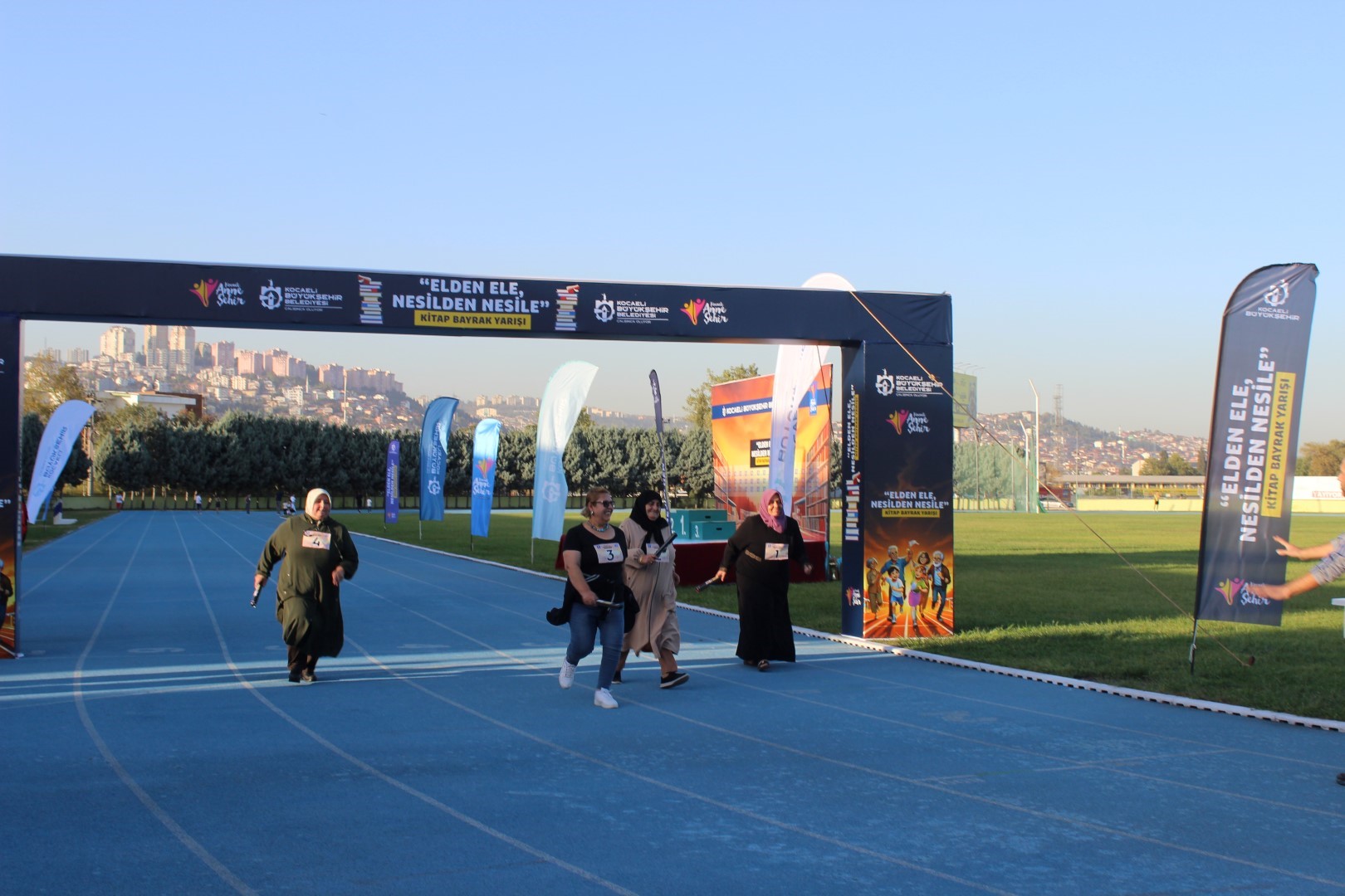 Kocaeli’den Gazze’ye barış mesajı: Kitap Bayrak Yarışı