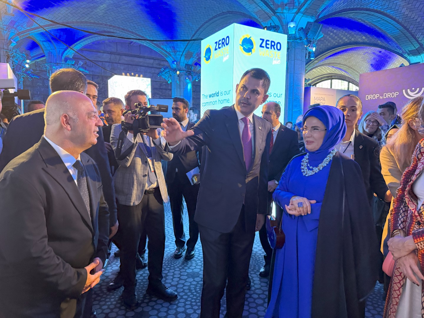 Büyükşehir’in dip çamuru temizliği projesi New York’ta tanıtıldı