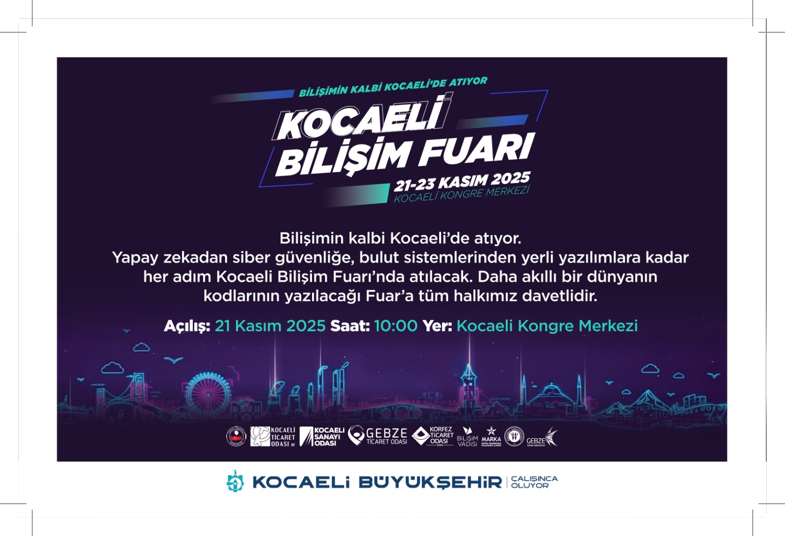 Kocaeli Bilişim Fuarı Kapılarını Açmaya Hazırlanıyor