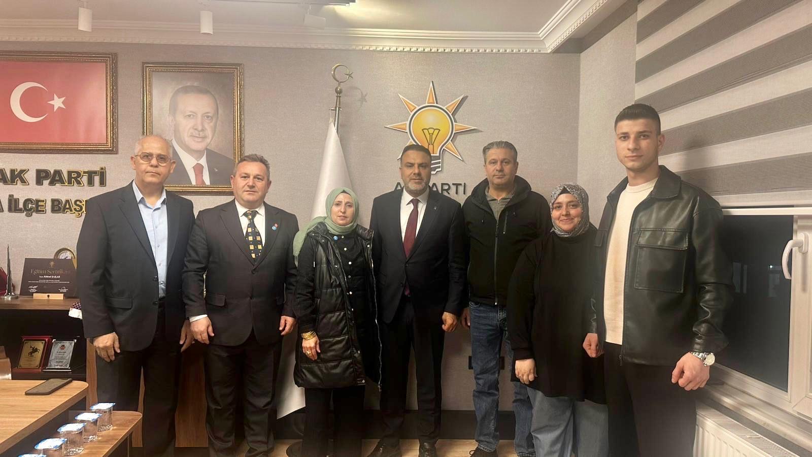 DSP Darıca’nın Yeni İlçe Başkanından AK Parti Darıca İlçe Başkanlığına Ziyaret