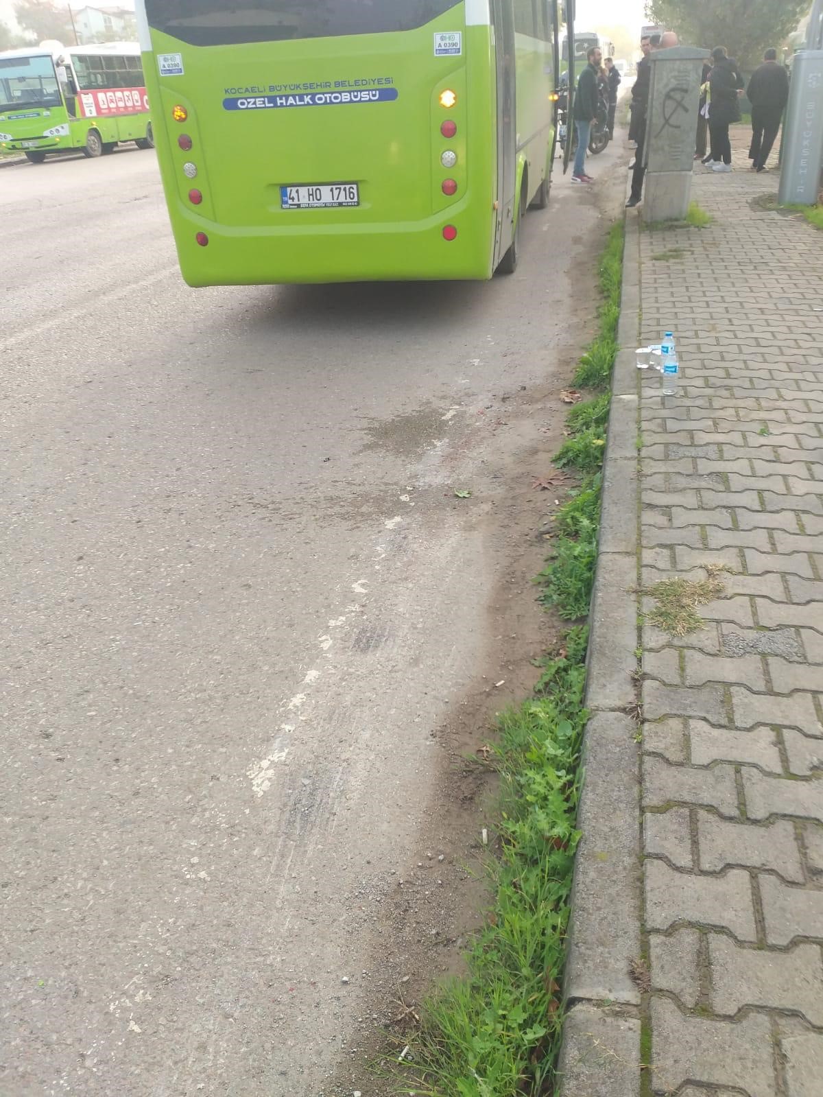 Otobüsün altında kalan Fatoş Gün hayatını kaybetti
