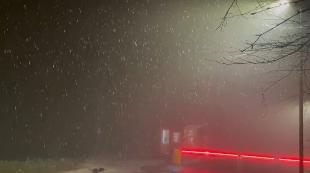 Kartepe’nin yüksekleri sezonun ilk karını aldı