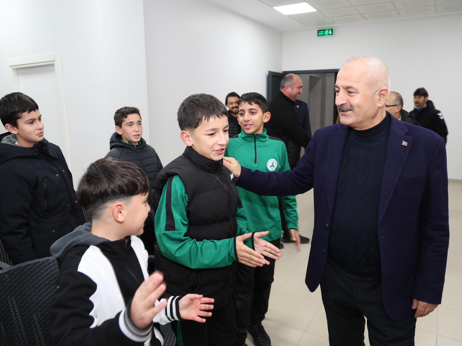 Başkan Büyükgöz’den Beylikbağıspor’un Altyapısına Moral Ziyareti