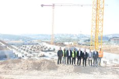 Çayırova’da sismik izolatörlü devlet hastanesinin inşası sürüyor