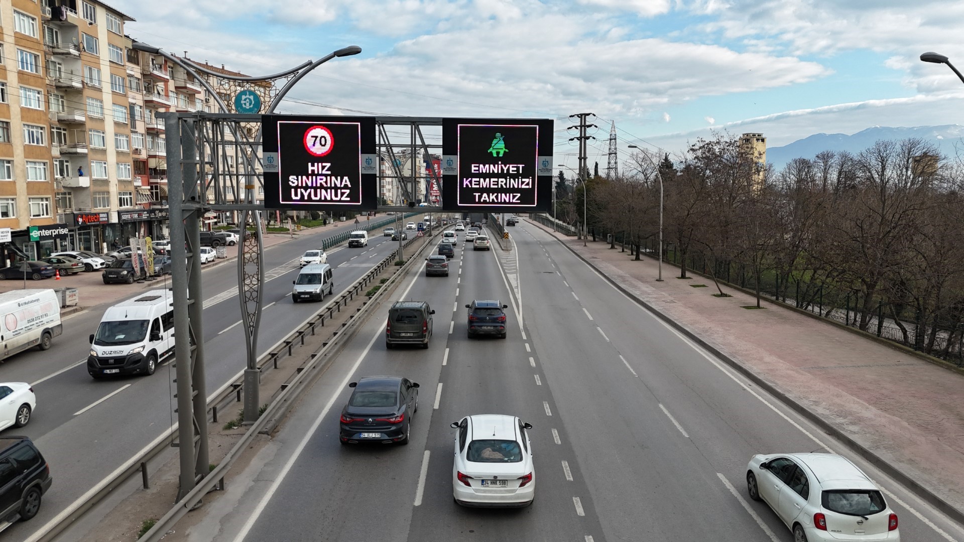 Kocaeli’de akıllı trafik sistemiyle yakıt ve karbon tasarrufu sağlandı