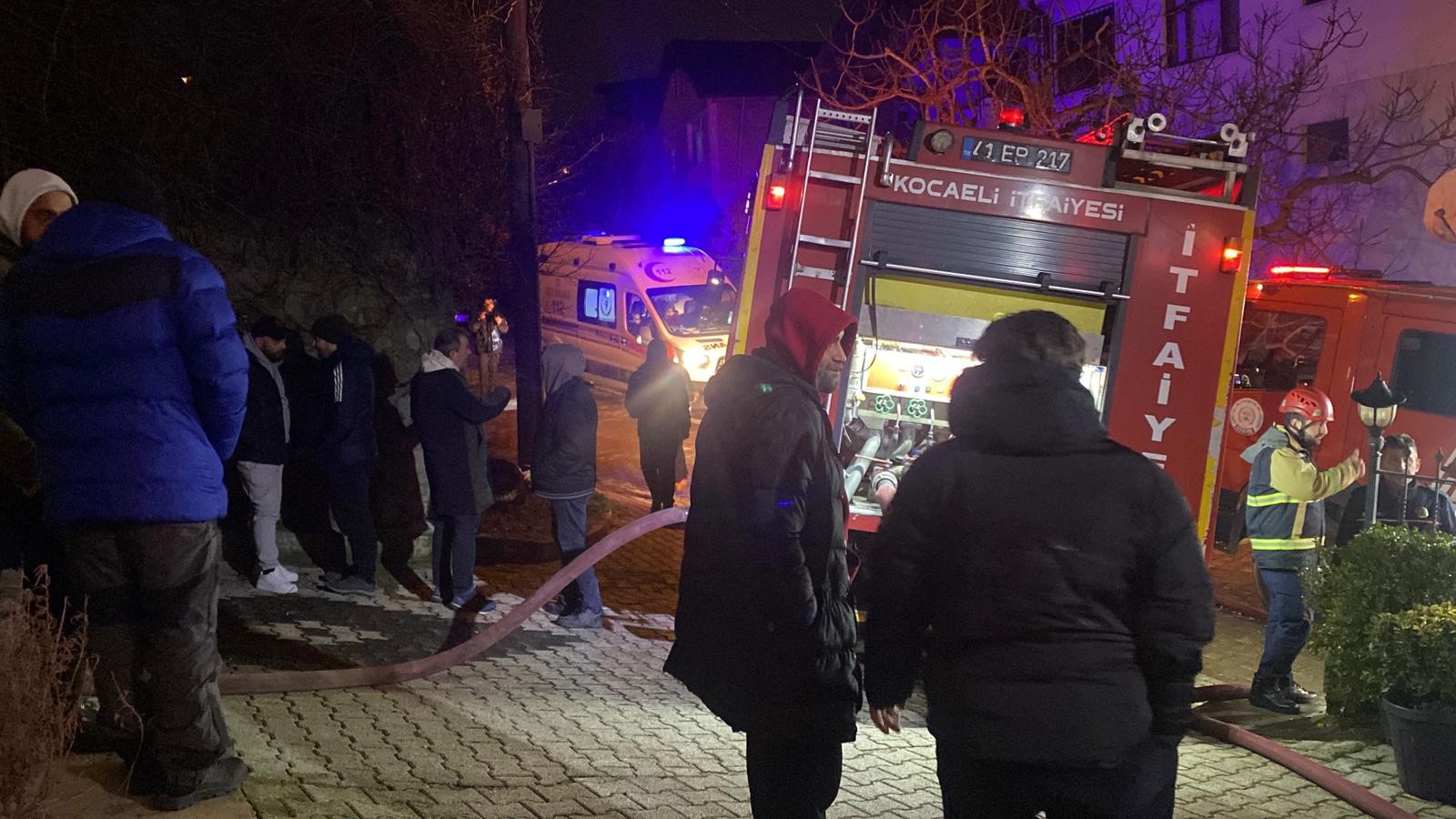 Kartepe’de bungalov yangını: Gece saatlerinde korku yaşandı