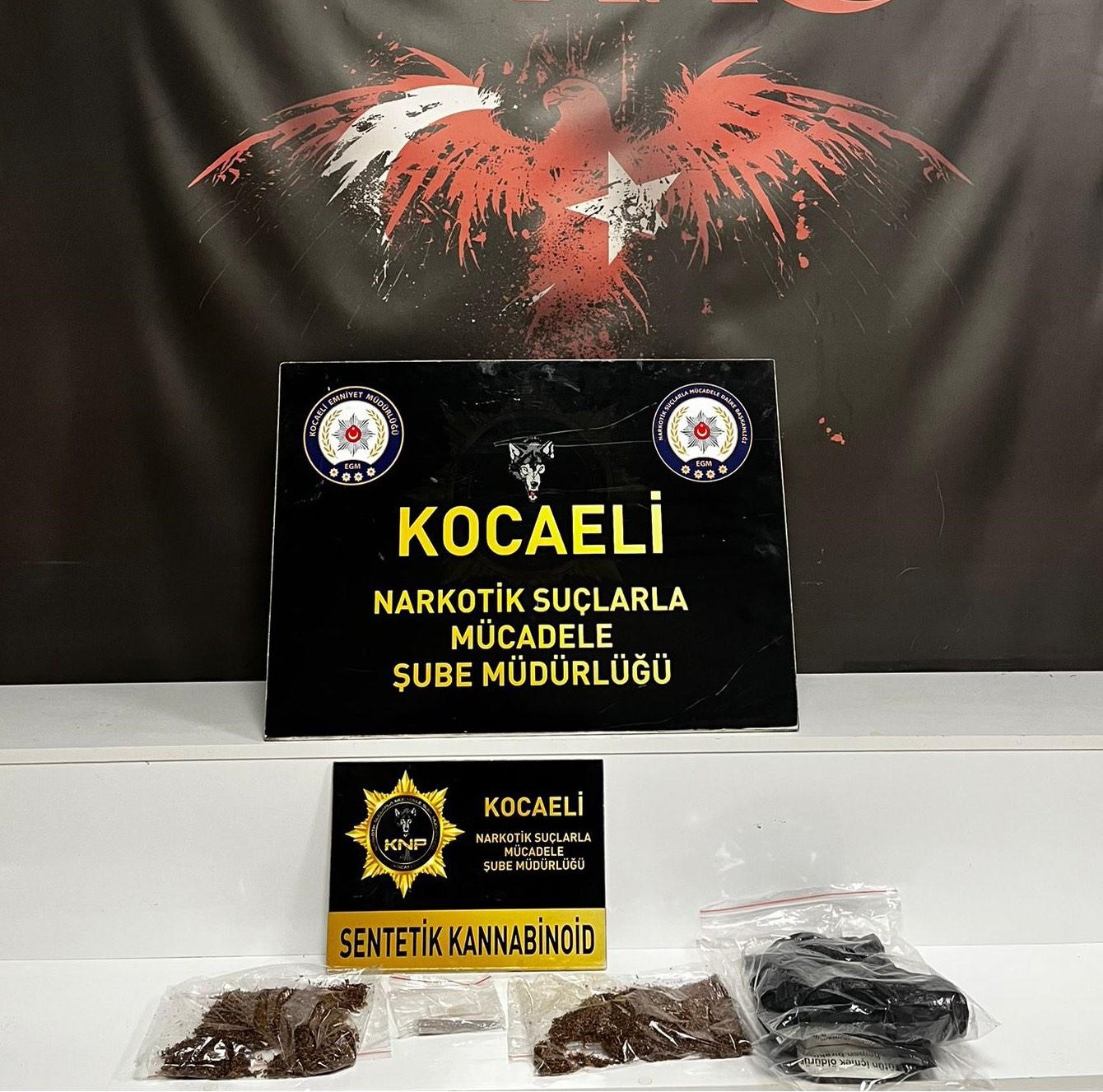 Kocaeli’de narkotik operasyonları: 41 günde 62 kişi cezaevine gönderildi