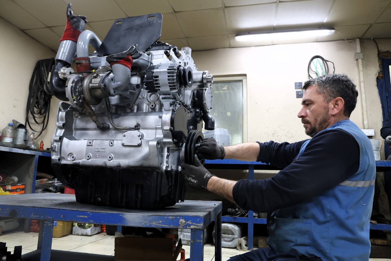 Büyükşehir, araç filosunun bakımını kendi imkânlarıyla yapıyor