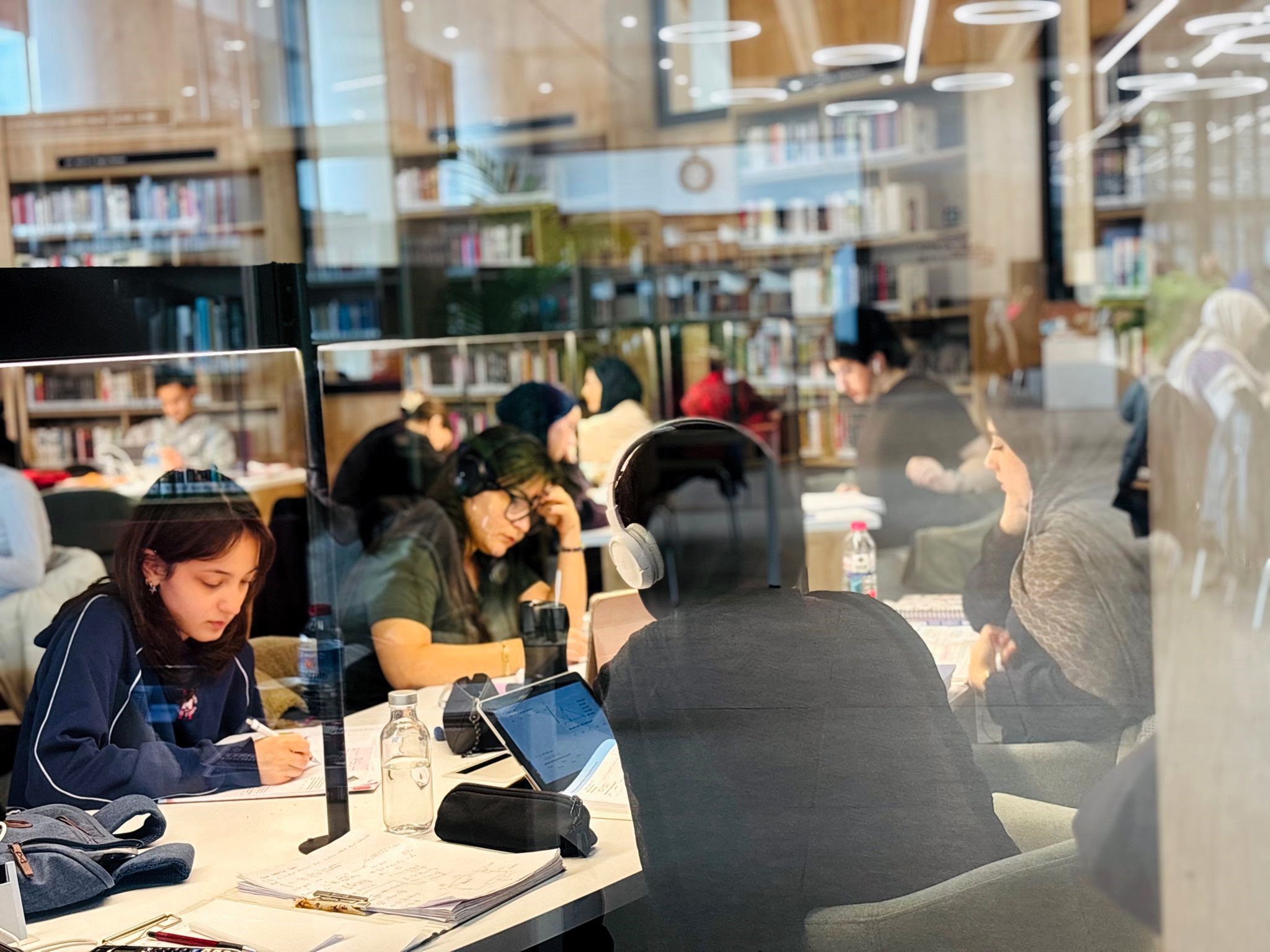 Yarıyıl tatilinde gençlerin rotası kütüphaneler oldu