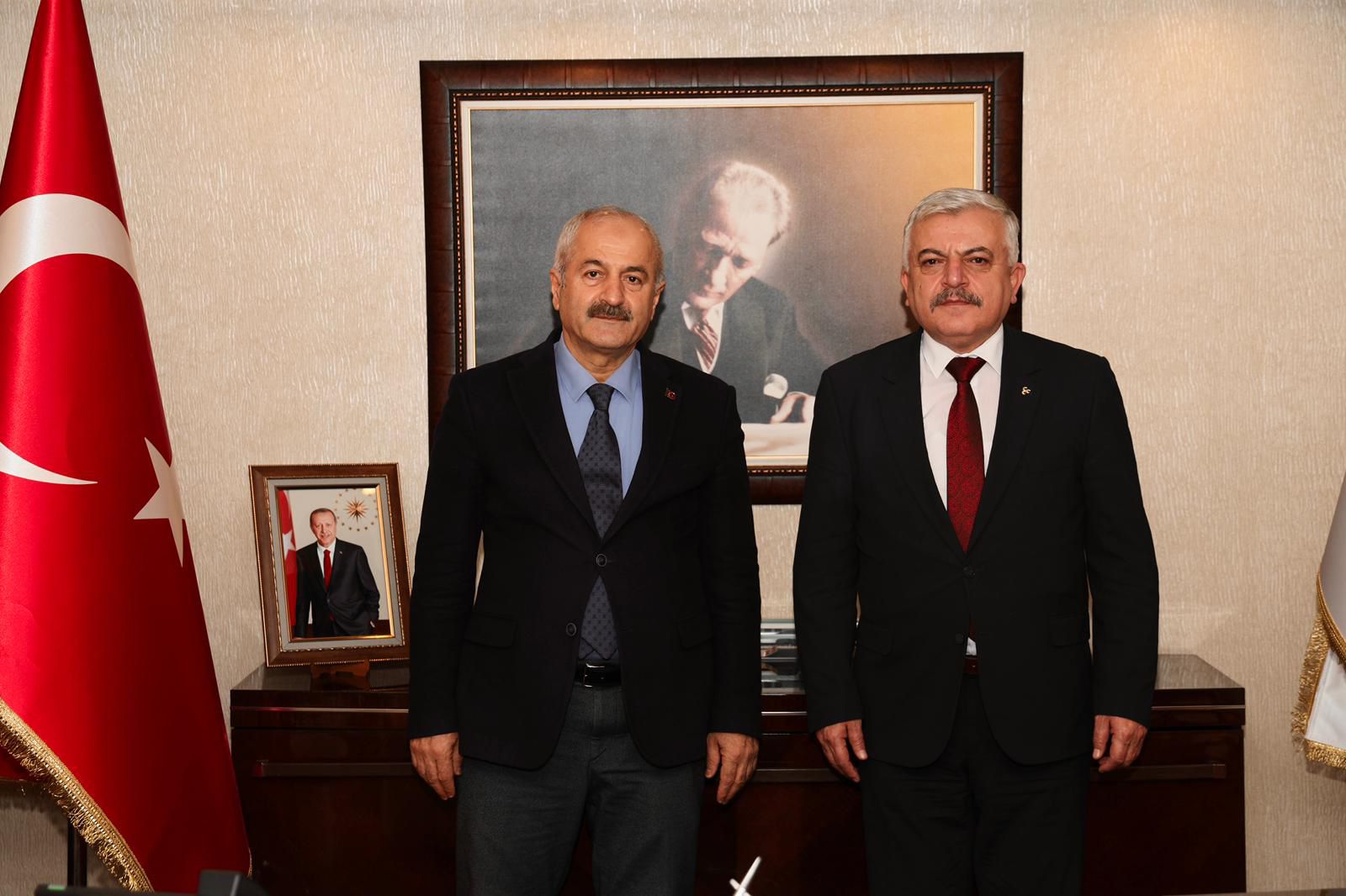 MHP İl Başkanı Tuncay Batı’dan Başkan Büyükgöz’e ziyaret