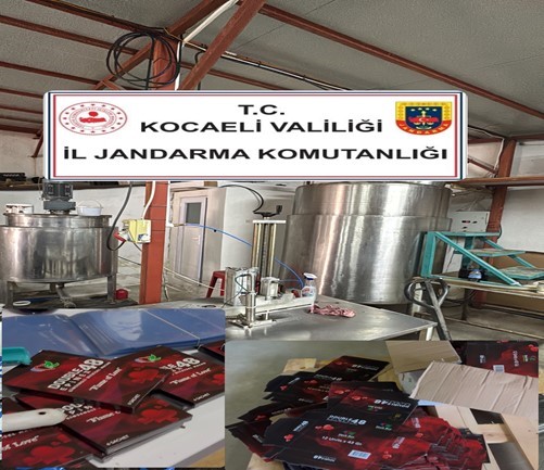 İzmit’te Kaçak Macun Operasyonu: 10 Milyon TL’lik Ürün Ele Geçirildi