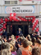 OYAK Çimento’dan Ünye’ye Gönüllü Dokunuş: İnönü İlkokulu Yeni Spor Alanına Kavuştu