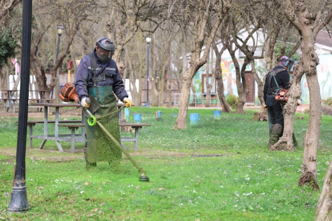 Kartepe’de Bahar Temizliği: Park ve Yürüyüş Yolları Yabani Otlardan Arındırılıyor